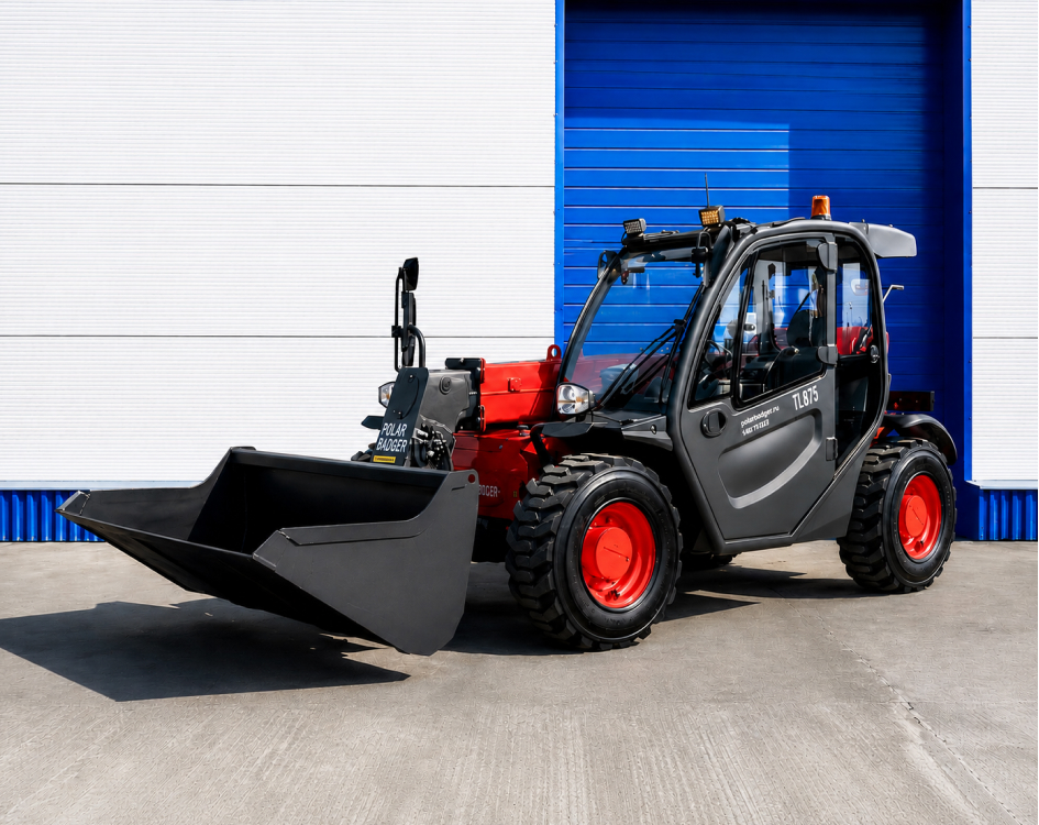 Телескопический погрузчик «Polar Badger» TL875