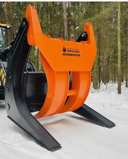 Бревнозахват на фронтальный погрузчик