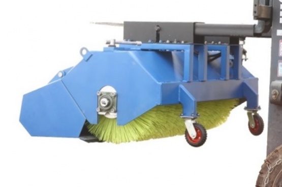 Оборудование щеточное с бункером для пыли для вилочных погрузчиков Polar Badger