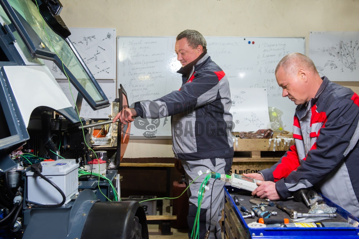 Диагоностика и ремонт двигателей Kubota в сертифицированном сервисном центре компании Polar Badger