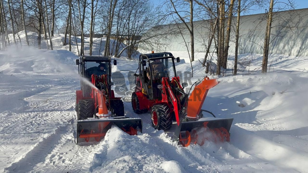 Испытания техники Polar Badger с новой навеской от Метатэкс