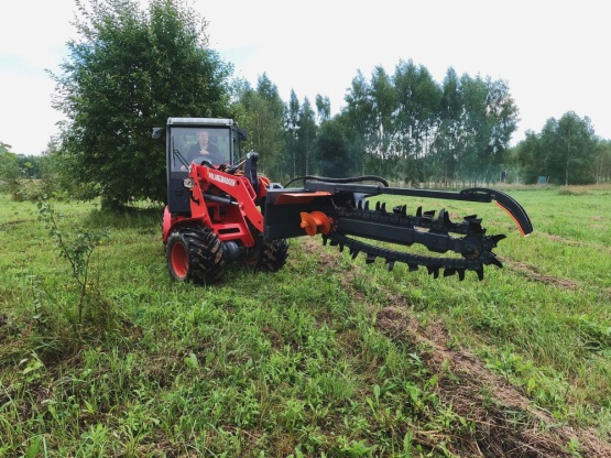 Траншеекопатель для мини-погрузчиков