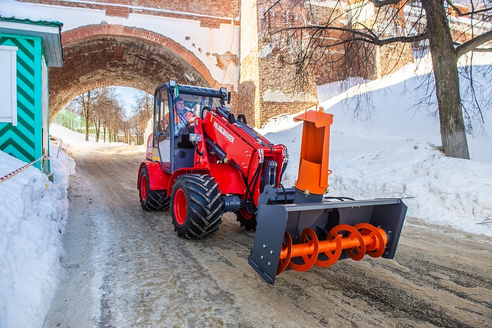 Снегометатель шнекороторный