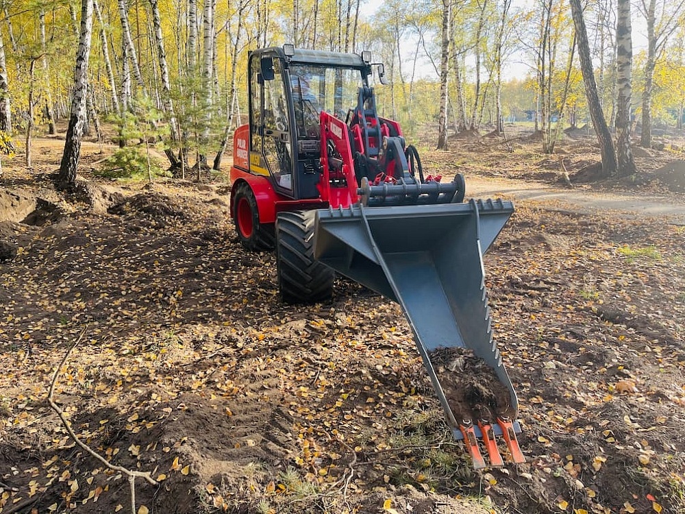 Корчеватель пней на фронтальный погрузчик