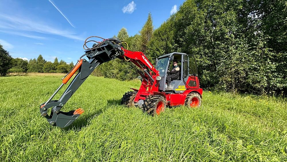 Навесной экскаватор (экскаваторная рукоять)