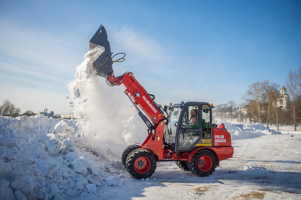 Челюстной ковш на фронтальный погрузчик