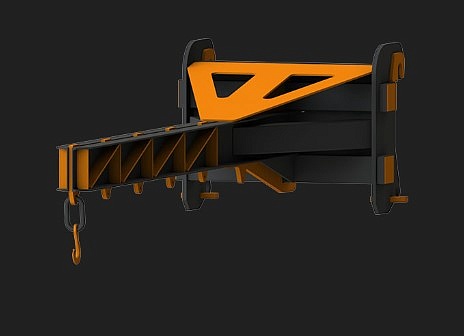 Крановая стрела на фронтальный погрузчик