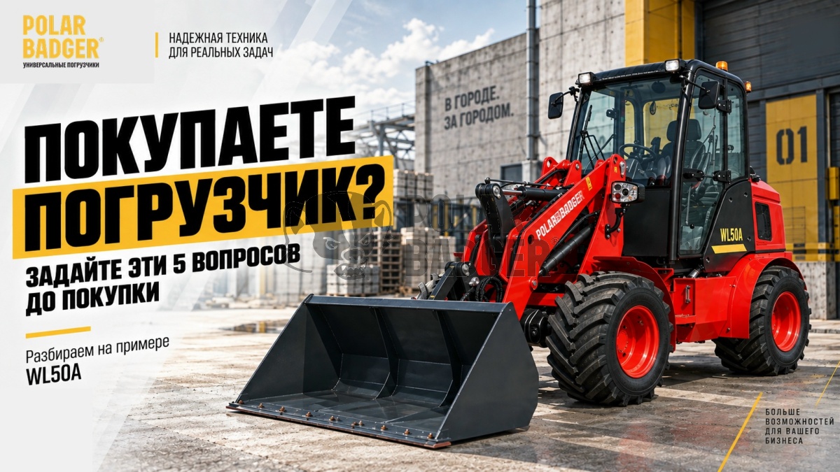 Выбор погрузчика: на что смотреть кроме цены и грузоподъёмности