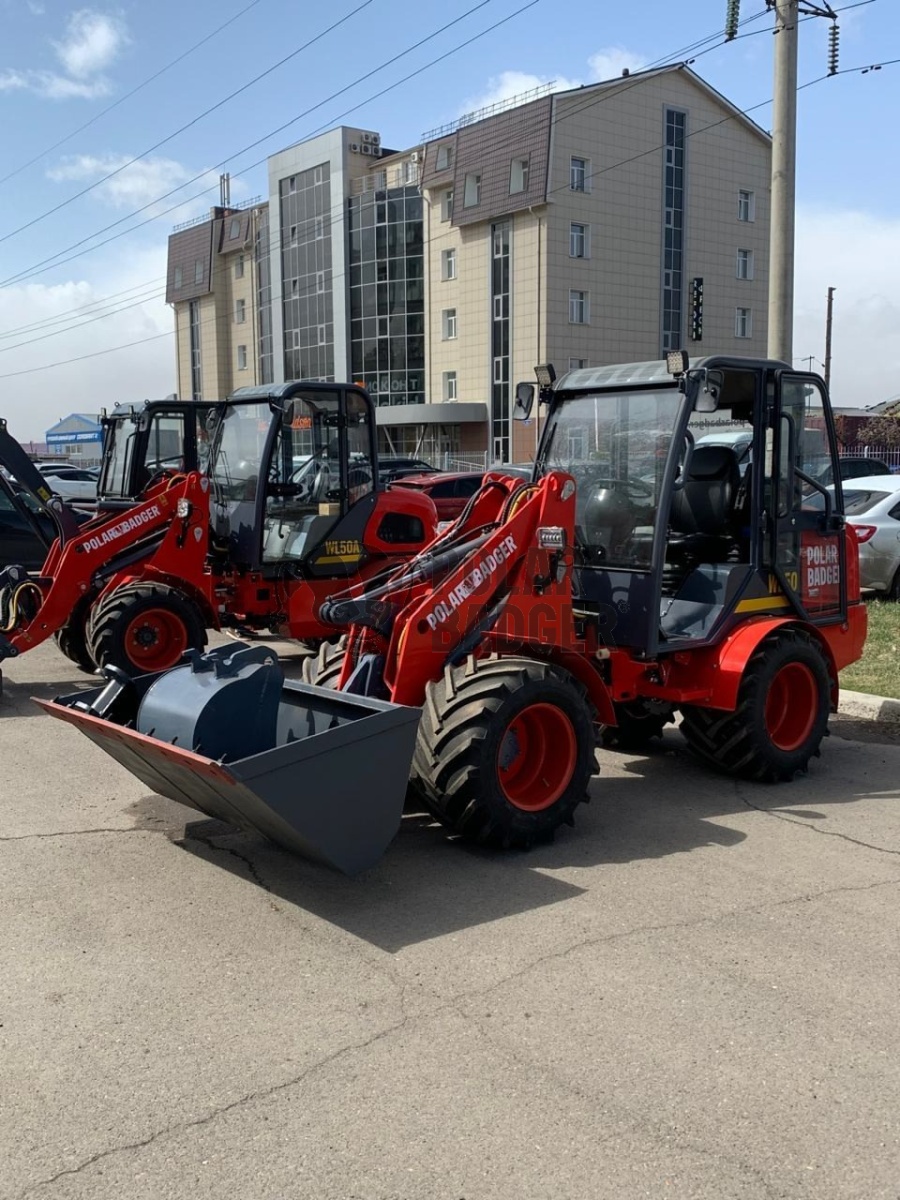 Пополнение склада в Красноярске техникой «Polar Badger»!