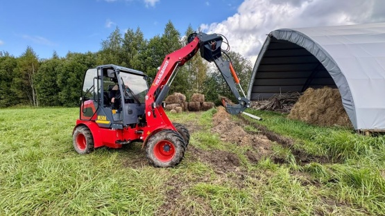 Навесной экскаватор (экскаваторная рукоять) для мини-погрузчиков