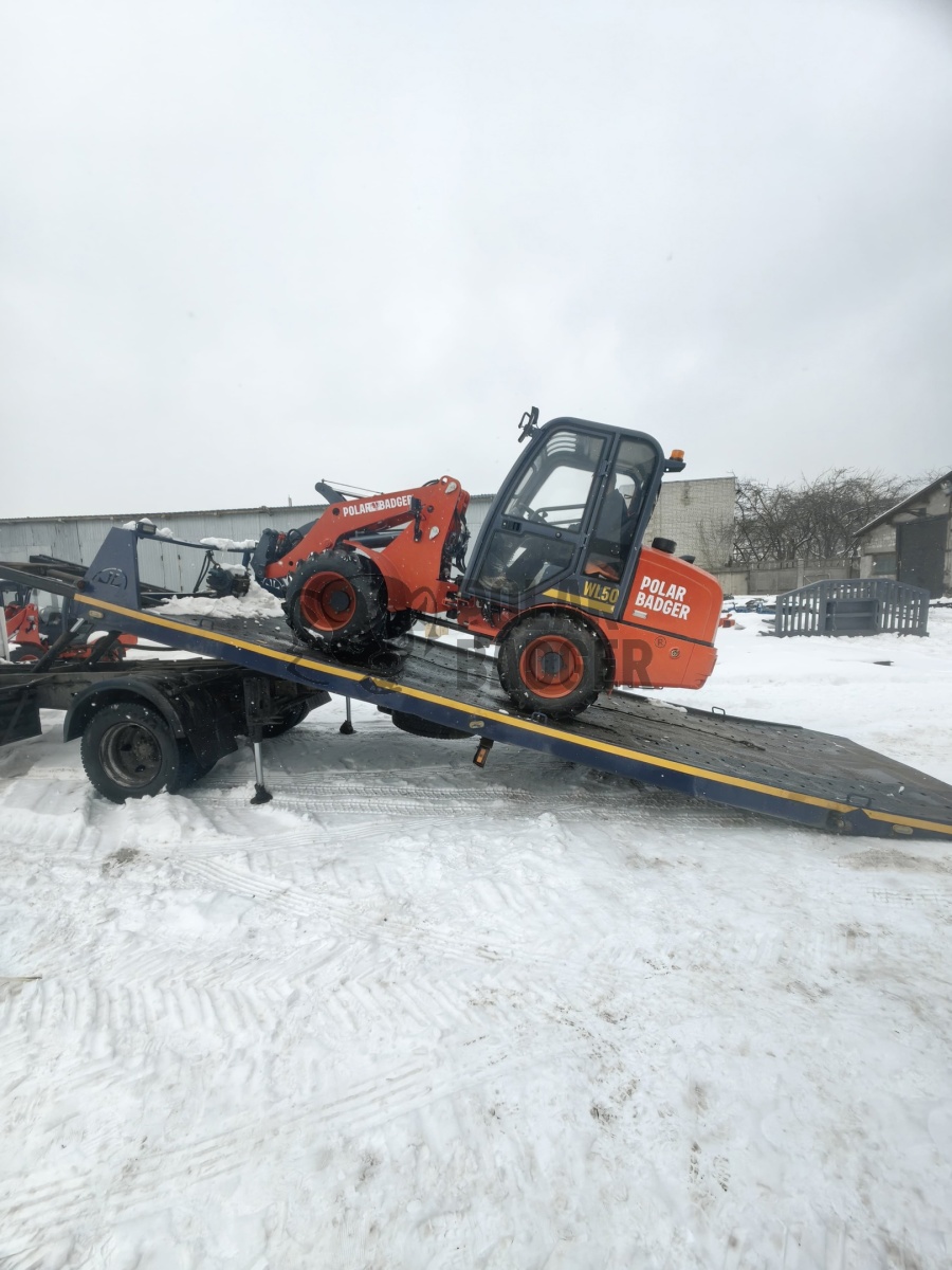 Отгрузка погрузчика Polar Badger WL50 в Нижний Новгород