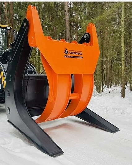 Бревнозахват на фронтальный погрузчик