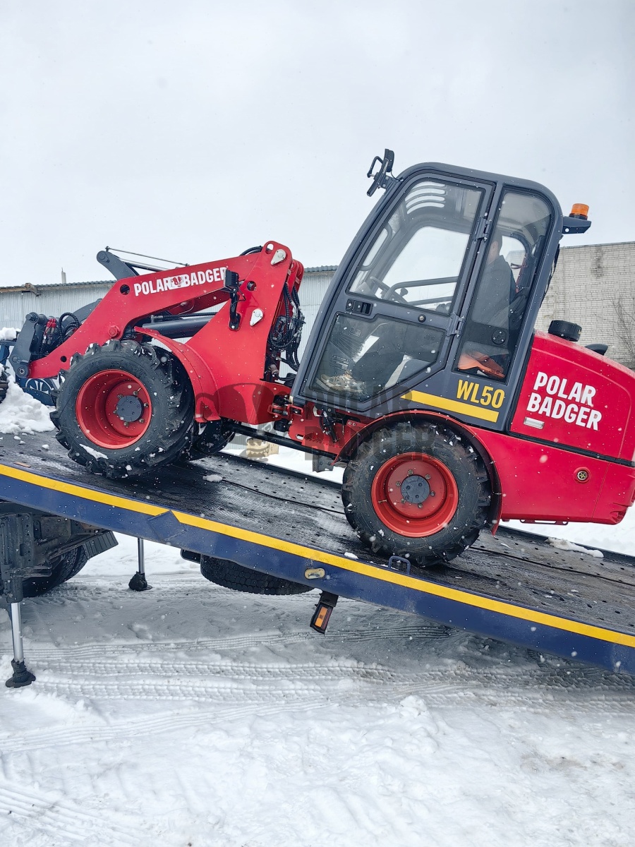 Отгрузка погрузчика Polar Badger WL50 в Нижний Новгород