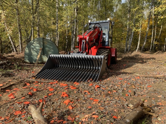 Просеивающий ковш для минипогрузчика Polar Badger