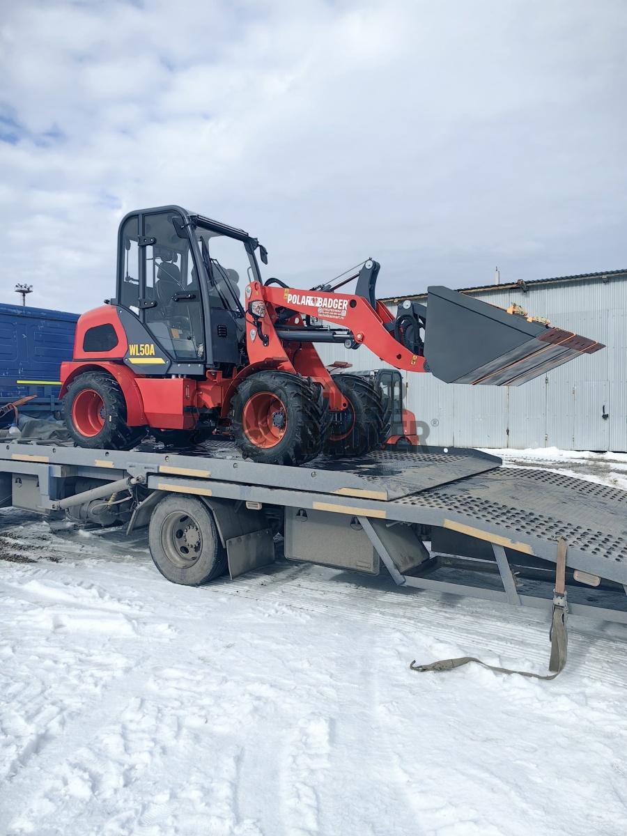 Отгрузка погрузчика Polar Badger WL50A в питомник!