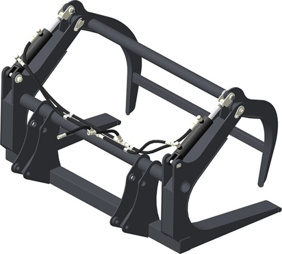 Лесозахват на фронтальный погрузчик