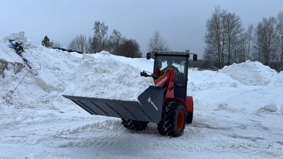 Ковш с увеличенной высотой выгрузки для мини-погрузчиков