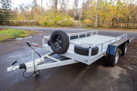 Прицеп для мини-погрузчика Polar Badger Прицеп для мини-погрузчика Polar Badger