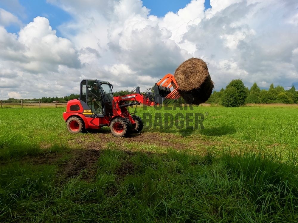 Мощный захват для леса, сена и тяжелых грузов!