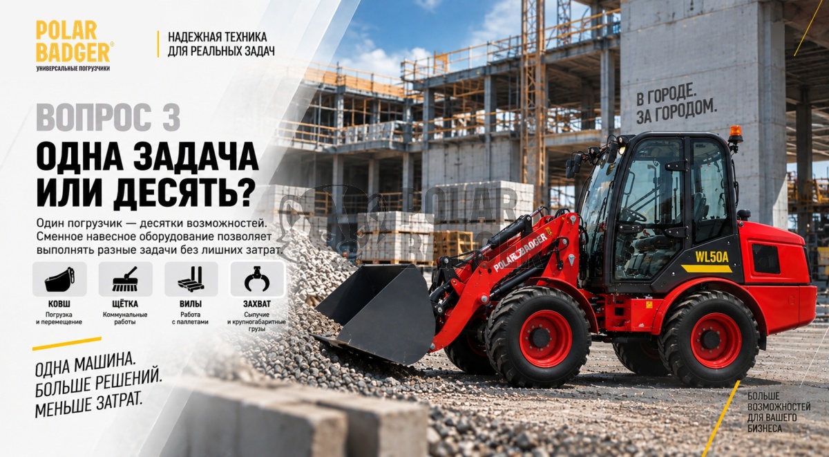 Выбор погрузчика: на что смотреть кроме цены и грузоподъёмности