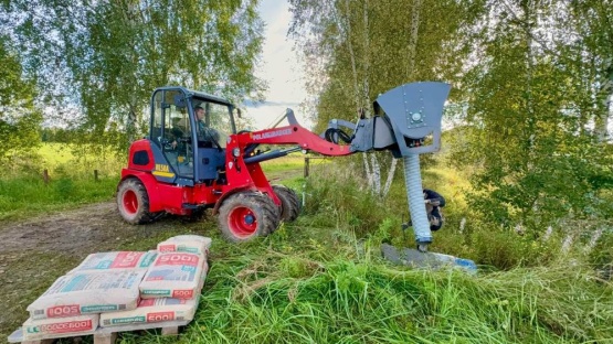 Бетоносмесительный ковш для мини-погрузчиков